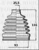 BORG & BECK BCB6135 Bellow, driveshaft